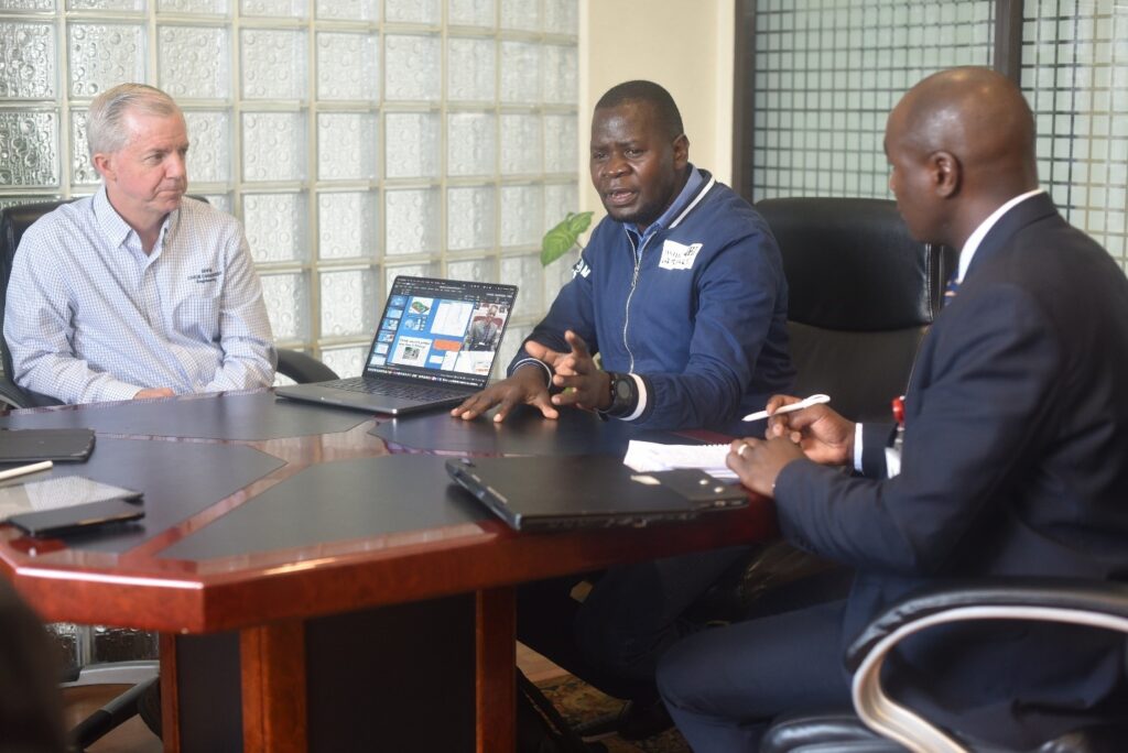 NASA Applied Science Team and RCMRD experts make courtesy call to ICHA